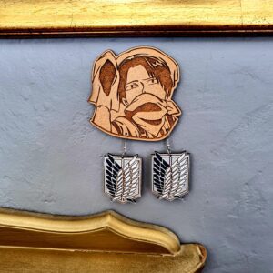 Earrings Attack on Titan Scout Wings