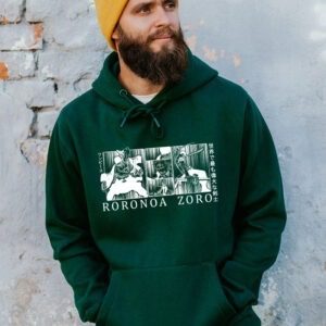 Anime-Hoodie-One-Piece-Roronoa-Zoro-Front-Green