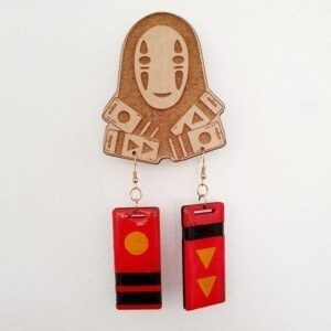 Earrings Studio Ghibli Spirited Away Bath Tokens