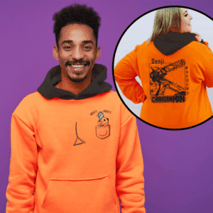 Chainsaw Man Hoodie - Embroidered PRE-ORDER OPEN NOW
