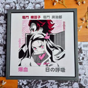 Wall Art- Demon Slayer - Kamado Siblings
