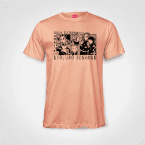 Anime T-shirt – Demon Slayer - Rengoku Kyojuro ( Double-Side)