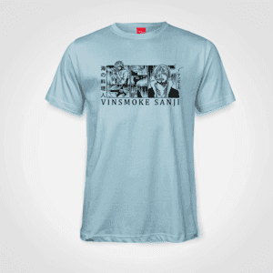 Anime T-shirt - One Piece - Vinsmoke Sanji - Blue