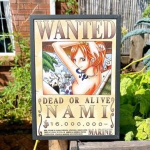 Anime Wall Art - One Piece - Wanted Poster - Nami