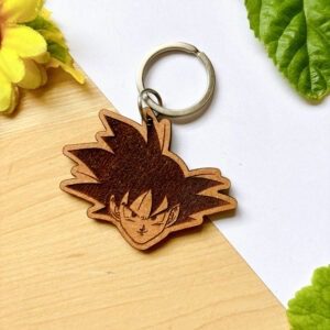 Wooden Keyring - Dragon Ball Z - Goku