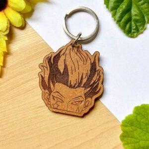 Wooden Keyring - Hunter x Hunter - Hisoka