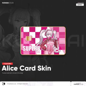 Anime Card Sticker - Alice Superb