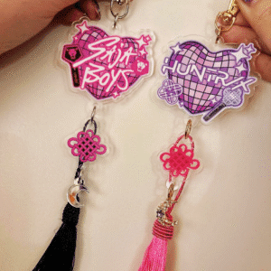 Anime Belt Charm - Kpop Demon Hunters - Huntrix/ Saja Boys