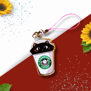 OC Phone Charm - Cat Cafe - Purrbucks