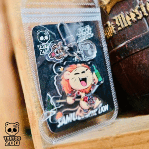 Tattoo Zoo - Samuele the Lion - Keyring (LICENSED) - 01