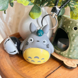 Anime Accessories - Studio Ghibli - Totoro Figure Keyring - 01