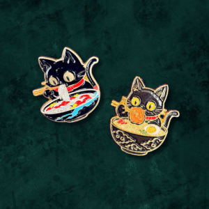Enamel Pins - Ramen Cats