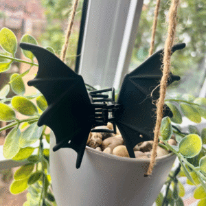 Hair Accessories - Claw Clip - Spooky Bat Wings