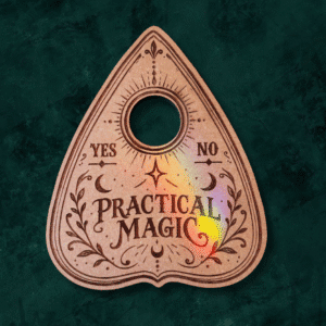 TES Witching Cabinet - Engraved Coaster - Planchette - 01