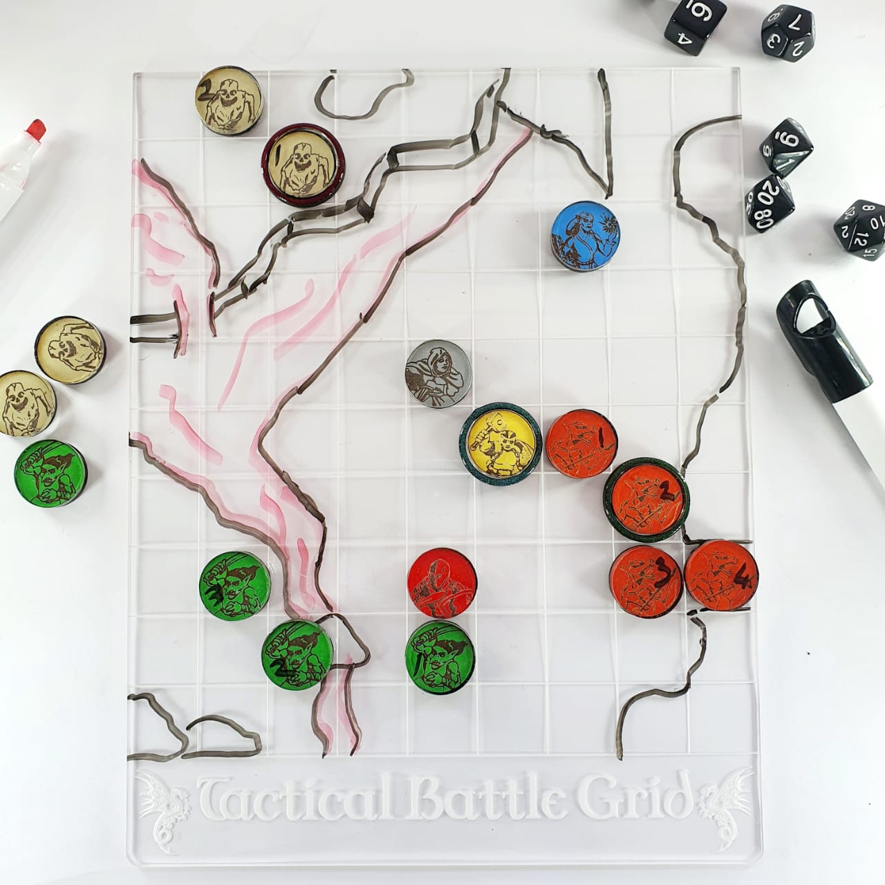 D&D Grid and Tokens