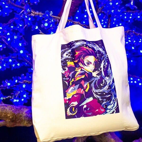 Anime Tote Bag Demon Slayer Tanjiro The Engrave Slave