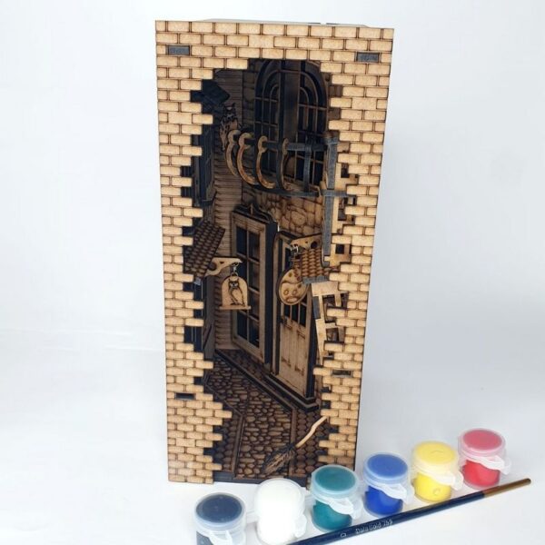 Harry Potter Inspired Book Nook Diagon Alley 1