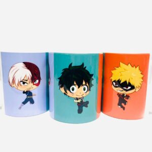 Anime Ceramic Mug - MHA Trio