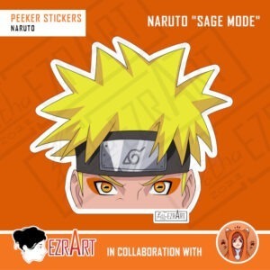 Naruto Sage Mode Peeker Sticker