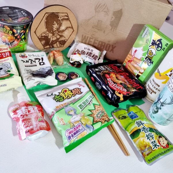 WEEBBOX – Food and Merch Buffet Box – Attack on Titan - Set Two - 1
