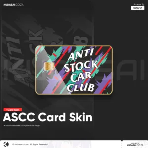 Anime Card Sticker - Anti Stock Car Club