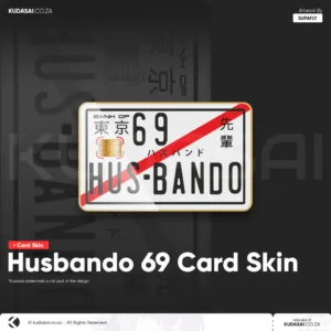 Anime Card Sticker - Husbando