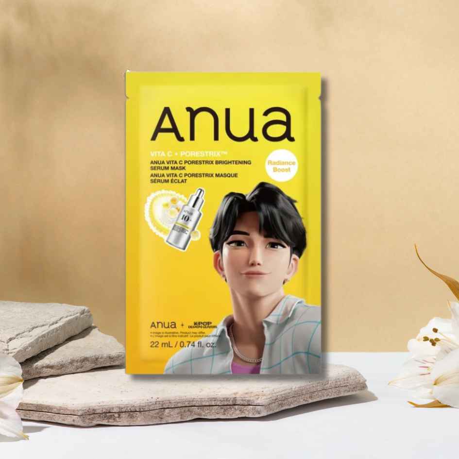 Korean Skincare - ANUA Jinu Face Mask _ Radiance Boost _ KPop Demon Hunters Edition