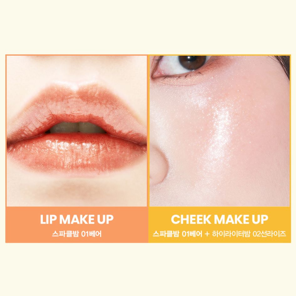 Korean Beauty – SON & PARK Arti Spread Sparkle Balm _ Bare – 05