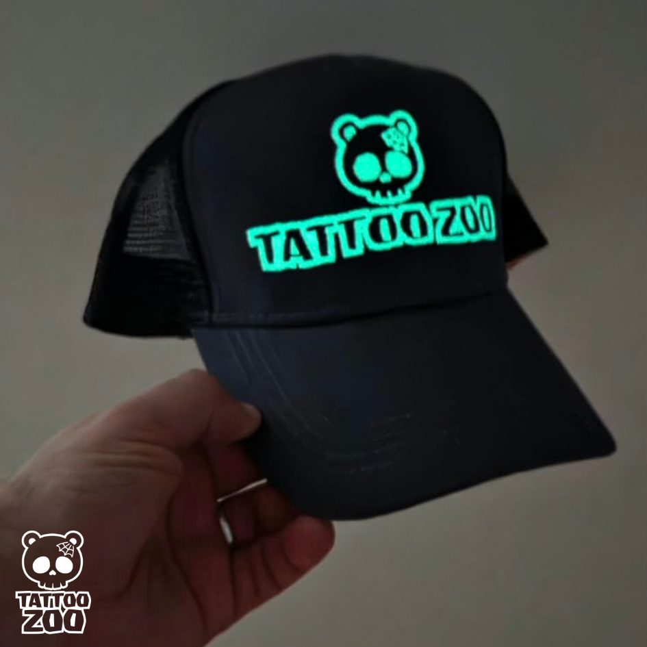 Tattoo Zoo – Embroider Cap – Glow in the Dark (LICENSED) – 02