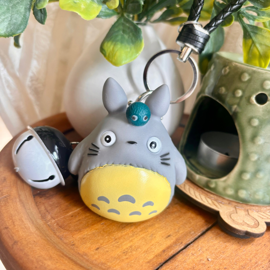 Anime Accessories - Studio Ghibli - Totoro Figure Keyring - 01 Anime Accessories - Studio Ghibli - Totoro Figure Keyring - 01