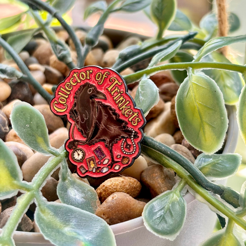 Enamel Pins – Crows – Collector of Trinkets