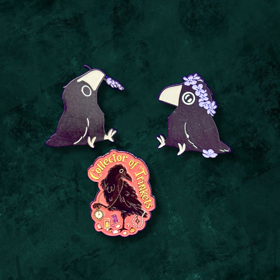 Enamel Pins - Crows Enamel Pins - Crows