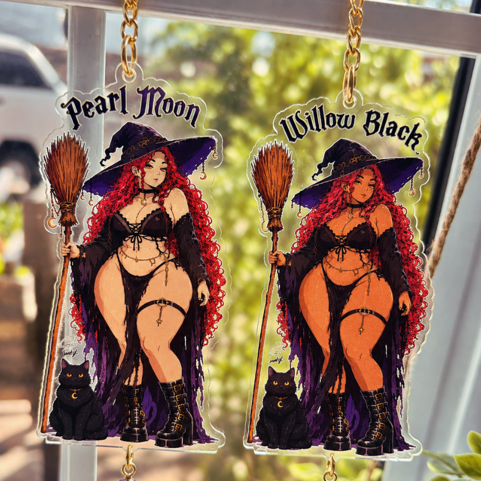 TES Witching Cabinet - Window Ornament - Coven Twins TES Witching Cabinet - Window Ornament - Coven Twins